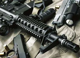 4XX Materiali per la produzione di armi e armi da fuoco