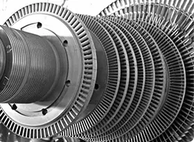 Alberi, lame e dischi a turbina