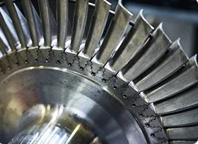 Alberi, lame e dischi a turbina