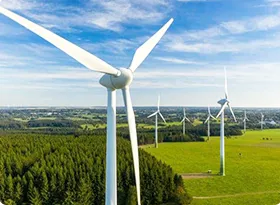 Materiali della generazione del vento